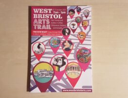 Front page of brochure for West Bristol Arts Trail