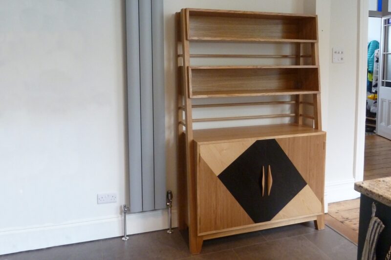 Oak dresser in contemporary style